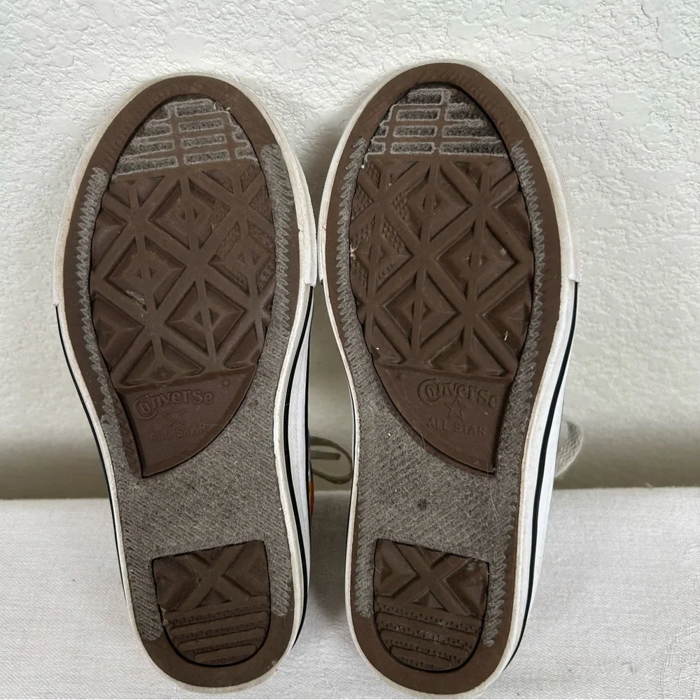 Converse All Star Kid’s Sz 11 Rainbow low top, rubber toe caps